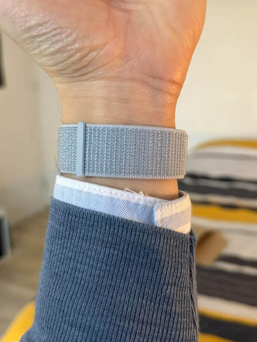 Apple Watch om de pols